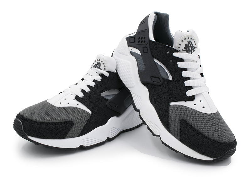 nike huarache femme noir et gris
