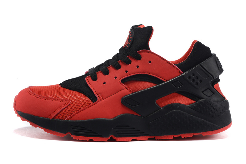 huarache rouge et noir