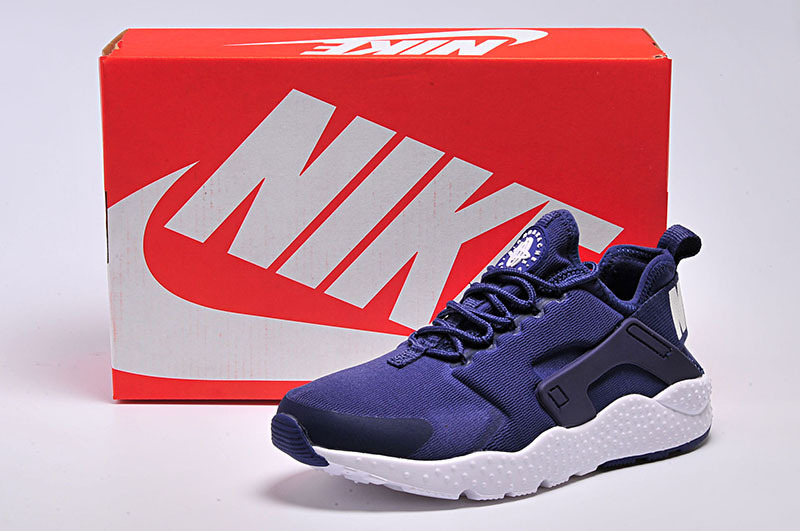 huarache bleu et blanche