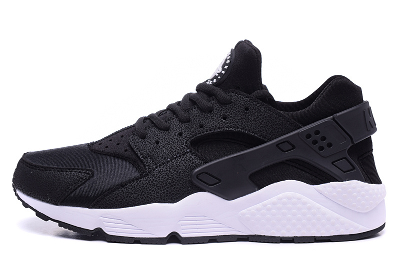 huarache noir blanc gris