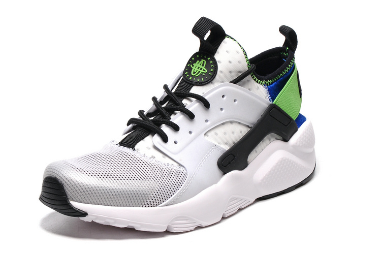 huarache noir et vert