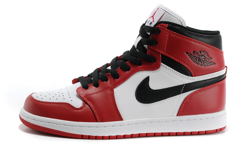 jordan 1 mid rouge et noir