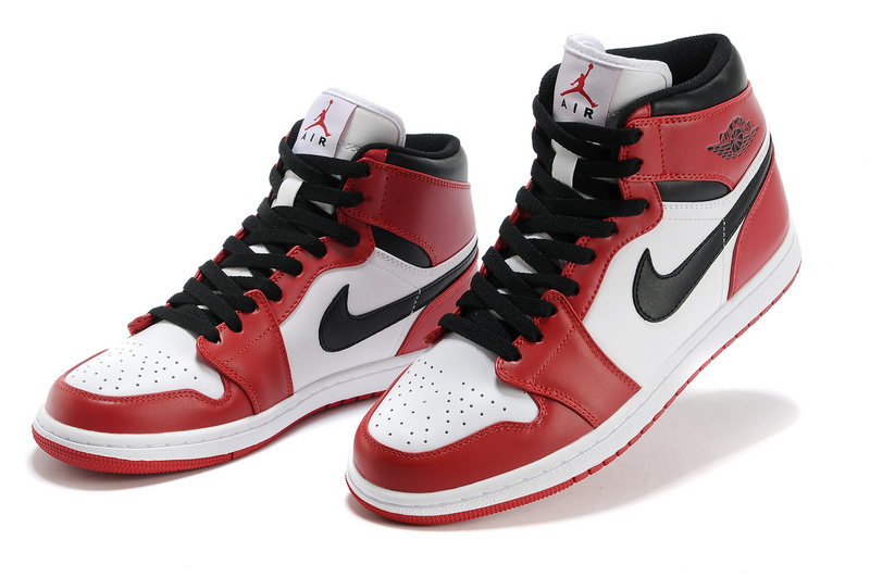 Nike Jordan 1 Retro Rouge Et Blanc High Air Jordan 1 Mid Air ...