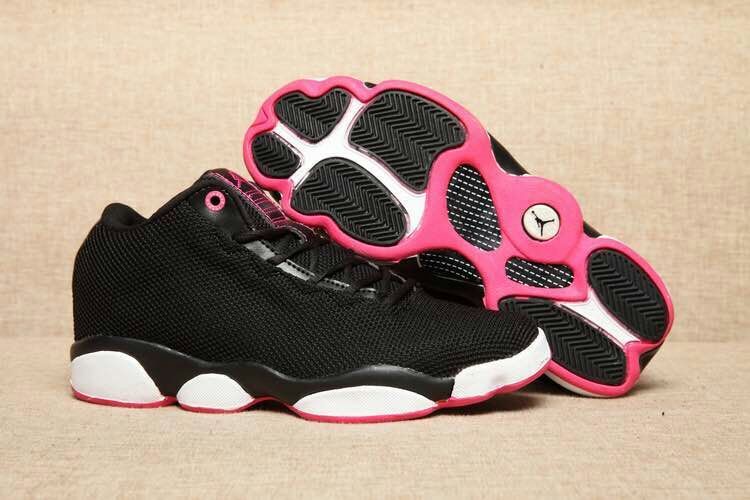 air jordan femme noir et rose