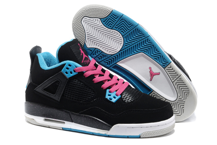 air jordan femme noir et rose