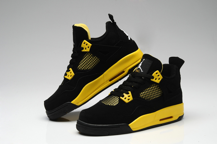 jordan noir et jaune