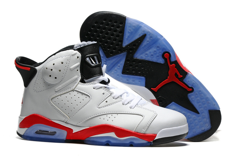 jordan 6 bleu blanc