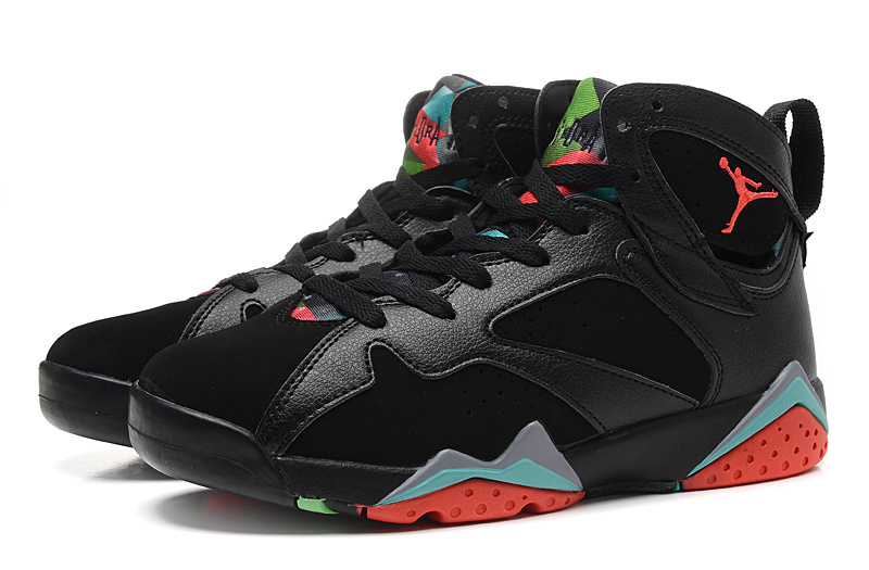 jordan 7 noir et rouge