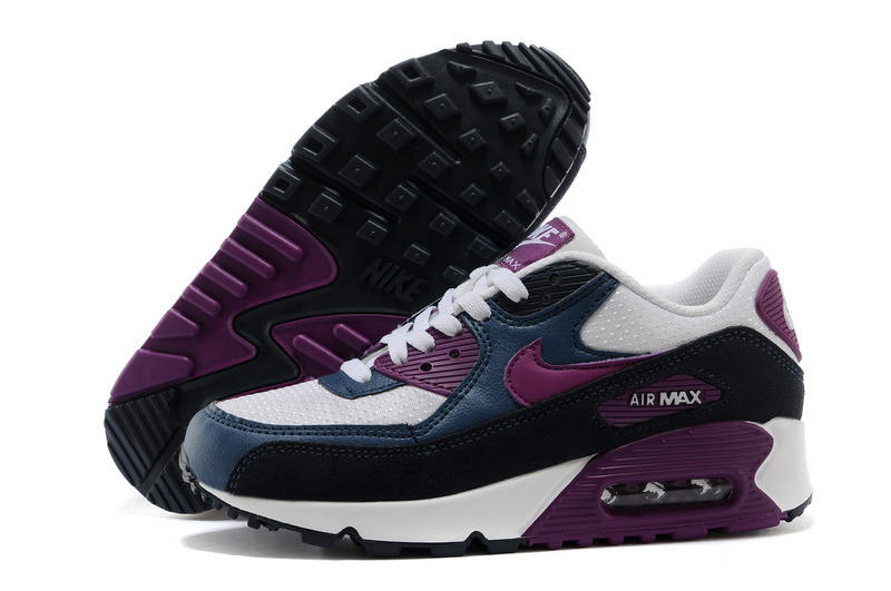 air max 90 femme noir et violet