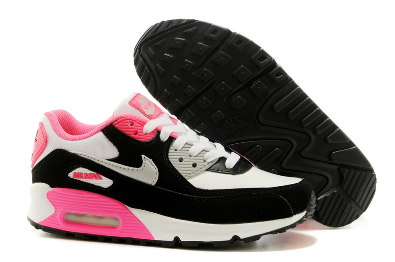 basket femme nike noir et rose