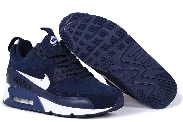 air max 90 bleu blanc