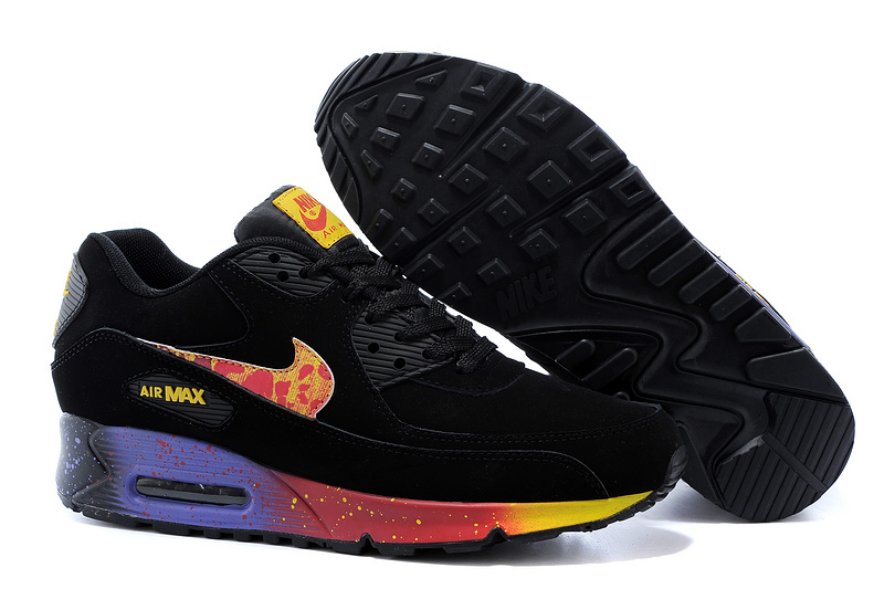 air max noir et jaune