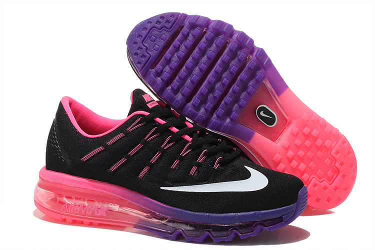 air max noir et violet femme
