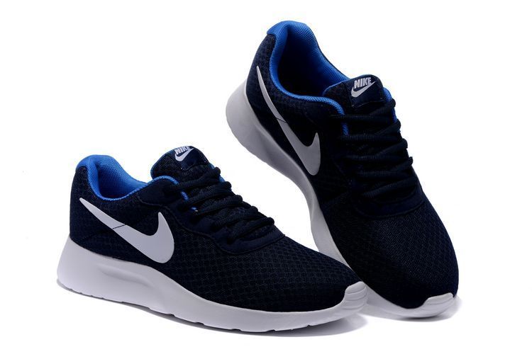 roshe run bleu blanc